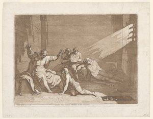 Count Ugolino della Gherardesca with His Sons and Grandsons in Prison