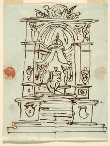 Design for a Monument by Felice Giani