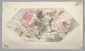 Apollo and Daphne, 1796–98 by Felice Giani