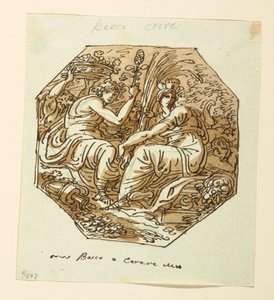 Bacchus and Ceres, 1800–1825 by Felice Giani