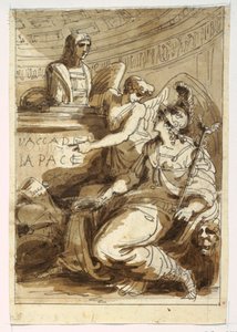 Monument for an Accademia della Pace, 1810-20 by Felice Giani