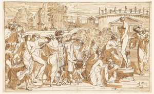 Worship of Venus in a Classical Landscape, ca. 1820 by Felice Giani