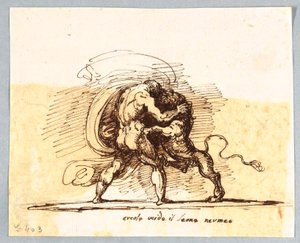 Hercules and the Nemean Lion