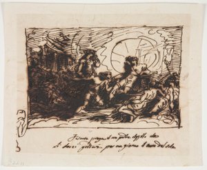 Phaeton Asks Apollo to Drive the Sun Chariot