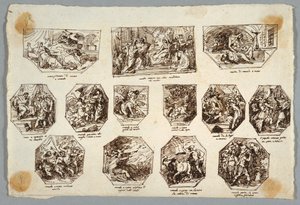 Romulus and Remus, Thirteen Paintings for the Sala delle Origini di Roma, Faenza