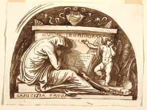 Sepulchral Monument for Leonida Spada by Felice Giani
