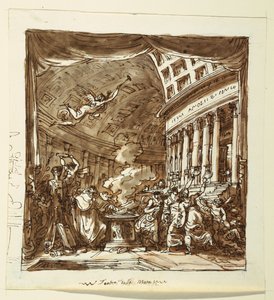 Stage Design: Curtain, The Workshop of Apollo