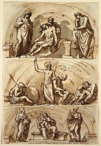 Studies after Lunettes