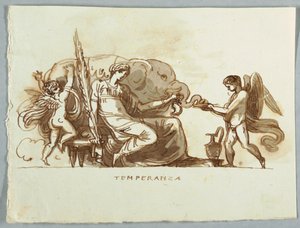 Temperance by Felice Giani