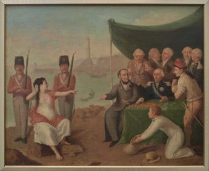 Liguria in 1814 by Felice Guascone