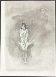 The Greatest Love of Don Juan by Félicien Rops