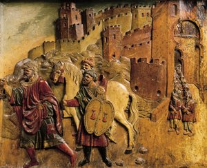 Boadbil, Last Muslim King Leaving Granada in 1492 by Felipe Bigarny or Vigarny