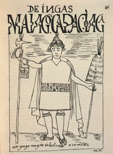 Representation of Manco Capac, the Legendary Incan Founder of the Kingdom of Cusco