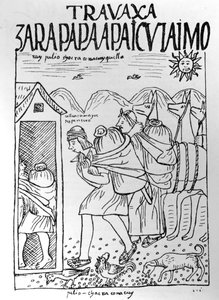The Month of July, Storing Maize and Potatoes