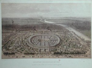 General View of The Universal Exhibition in Paris in 1867, taken from the Rapp Gate
