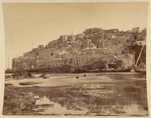 Jaffa, General View from the Sea, Palestine by Félix Bonfils