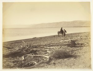 The Dead Sea and the Mountains of Judea, Palestine