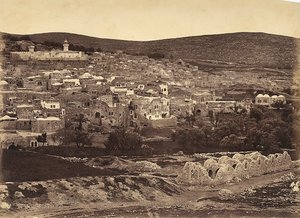 Panoramic view of Nazareth, Israel