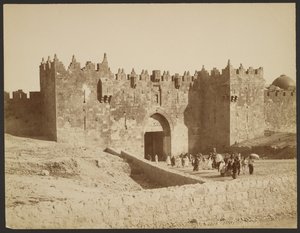 Damascus Gate by Félix Bonfils