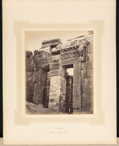 Syria: Gate of the Temple of Jupiter at Baalbek
