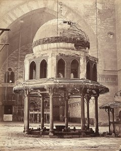 The Fountain of Ablution in the Mosque of the Sultan Hassan, Cairo, Egypt