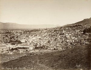 View of Smyrne, Turkey by Félix Bonfils