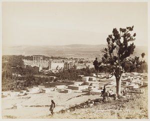 General View of Baalbek, Syria #438 by Félix Bonfils