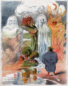 Emperor William II and the Four Elements by Felix Del Marle