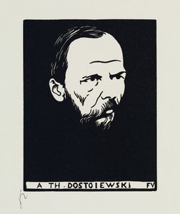 A Th. Dostoiewski by Felix Edouard Vallotton