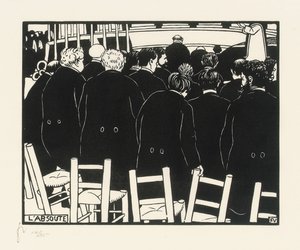 Absolution by Felix Edouard Vallotton