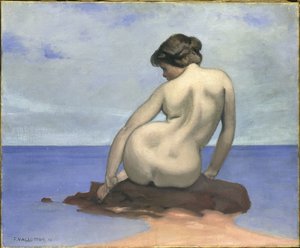 Seated Bather on a Rock