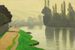 Morning Mist at Andelys. 1917