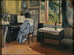 Lady at the Piano