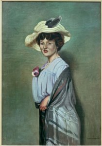 The Englishwoman by Felix Edouard Vallotton