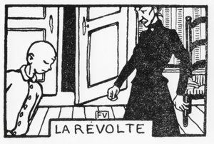 The Revolt by Felix Edouard Vallotton