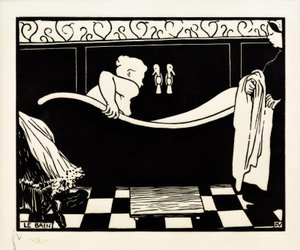 The Bath by Felix Edouard Vallotton