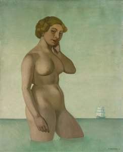 Nude with a Frigate