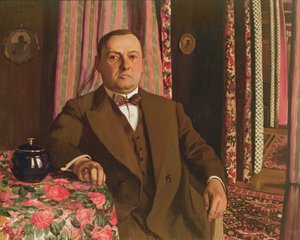 Portrait of Georg E. Haasen, 1913 by Felix Edouard Vallotton