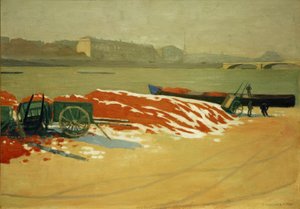 Quai de Seine with Red Sand