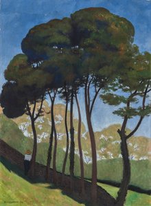 The Big Trees, Around Honfleur, c. 1909