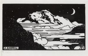 The Jungfrau, 1892 by Felix Edouard Vallotton