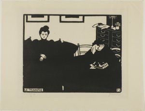 The Triumph, plate two from Intimacies by Felix Edouard Vallotton