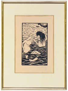 Three Bathers