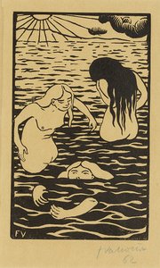 Three Bathers