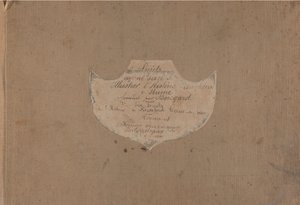 Album of 107 preparatory drawings to illustrate David Hume