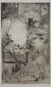 Baptism in the Japanese Style by Felix Hilaire Buhot