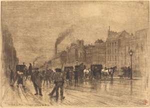 Winter Morning on the Quays, 1883