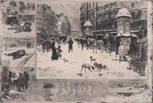 Winter in Paris, or Snow in Paris