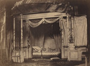 Bedroom Display in the Paris Universal Exposition of 1855 by Félix Jacques Antoine Moulin