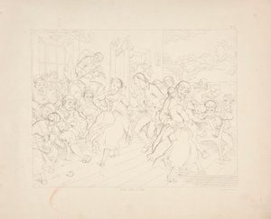 Legend of Sleepy Hollow, sheet 4 of 6 by Felix O. C. Darley